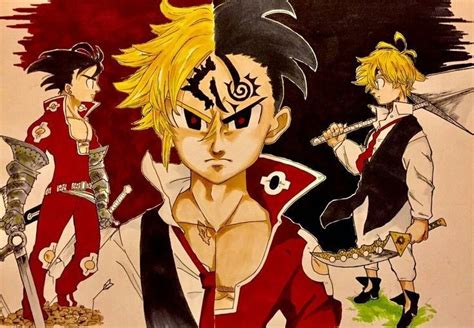 Zeldris Vs Meliodas Awesome Anime Anime Love Anime Naruto Manga