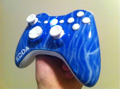 Custom Painted Xbox 360 Smoke Controller Unleash By
