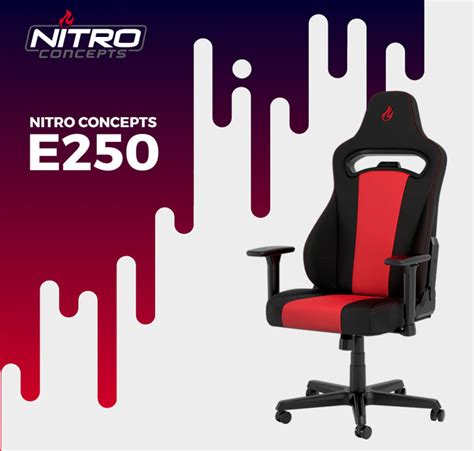 Nitro Concepts E250 Gaming Chair Blackred Best Deal South Africa