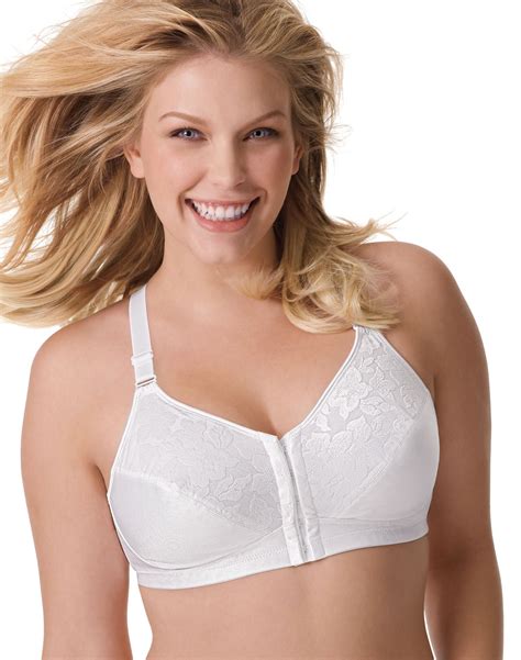 4643 Playtex 18 Hour Posture Back Front Close Wirefree Bra