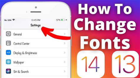 How To Change Font Style On Iphone 8 Illustrationarttutorial