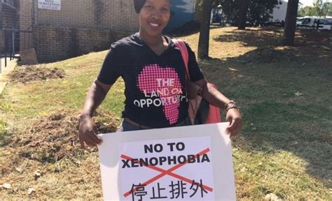 South Africas Johannesburg Marches Against Xenophobia Bbc News