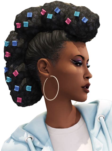 Gloomytrait Rhea Hair Sims Hair Sims 4 Sims Mods