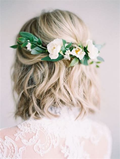 Wedding Flower Crown Short Hair How To Rock The Trend And Look Like A