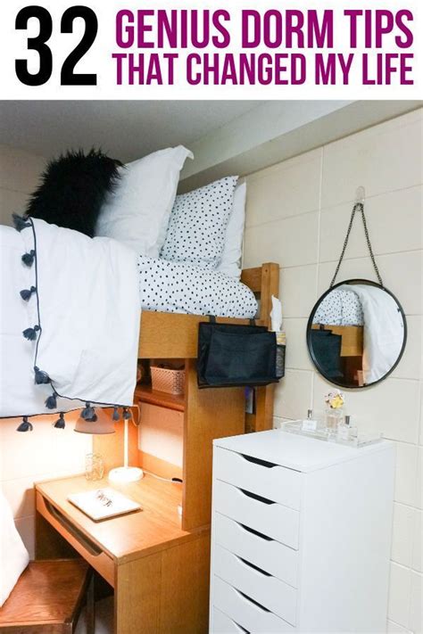 32 Genius College Tips Every Freshman Should Know By Sophia Lee Dorm Room Storage Dorm Room
