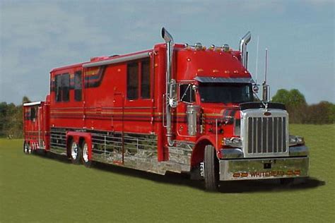 Interesting and Different Bus Conversions | Custom peterbilt, Big trucks, Big rig trucks