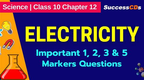 Electricity Class 10 Science Chapter 12 Ncert Cbse Important Questions