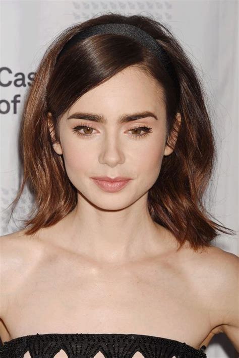 Lily Collins Hairstyles And Hair Colors Steal Her Style Lovely Eyes