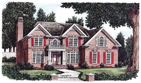Southern Colonial House Plan 4 Bedrooms 2 Bath 2685 Sq Ft Plan 85 650