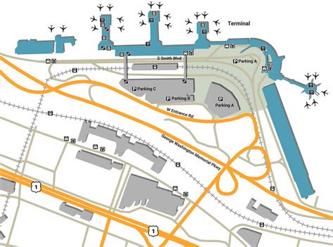 Dca Terminal Map Delta