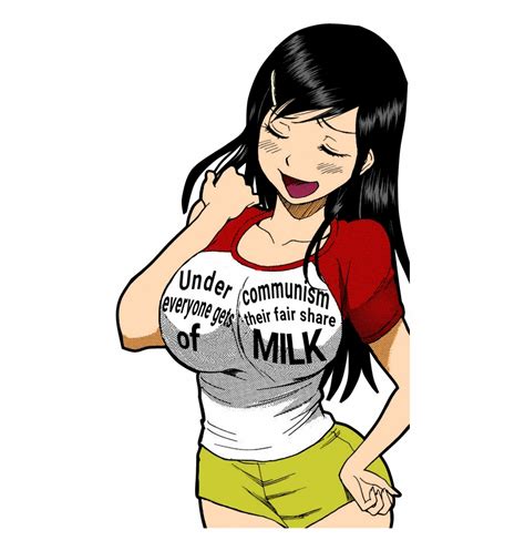Mega Milk Anime Girl Telegraph