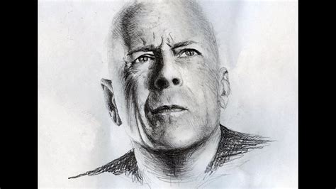 Download or print for free. Bruce Willis - Die Hard - A Good Day To Die Hard Speed Portrait Drawing - YouTube