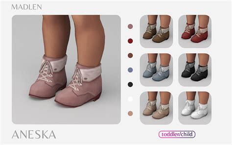 Sims 4 Maxis Match Child And Toddler Shoes Cc Fandomspot