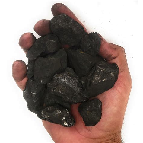 Coal Anthracite Nut Coal 2 Pounds Blacksmithing and Stove Coal - UproMax