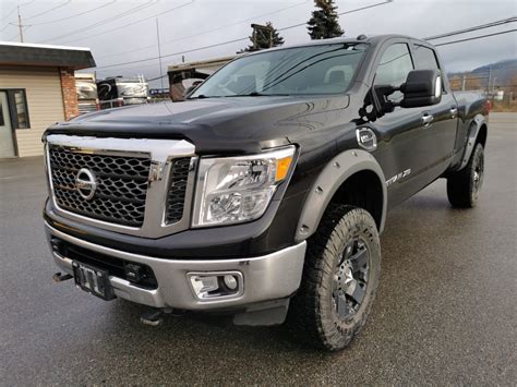 Pre Owned 2017 Nissan Titan Xd Sv 4x4 Lifted 35” Tires Tow Package