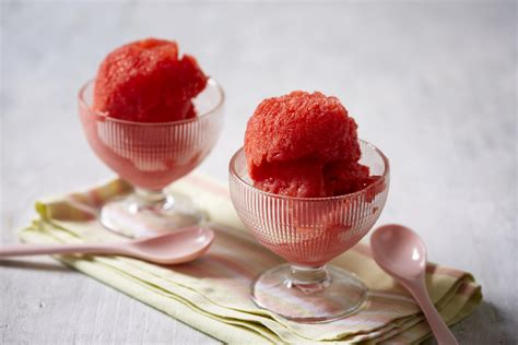 Campari And Strawberry Sorbet Dessert Recipes Goodtoknow