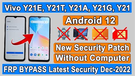 Vivo Y T V Google Account Remove Frp Bypass Android
