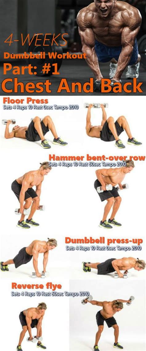 5 Day Best Chest Workout At Home With Dumbbells For Weight Loss