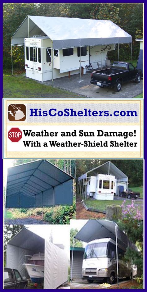 Backing up is easier and safer if you can clearly see the area. Make-Your-Own Portable Carport Shelter **Long Lasting Heavy Duty Covers for… | Portable carport ...