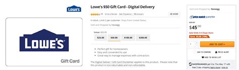 To protect the card holder, newegg does not have access to newegg store credit card information. Sold Out Newegg: $50 Lowe's Giftcard For $45 - Doctor Of ...