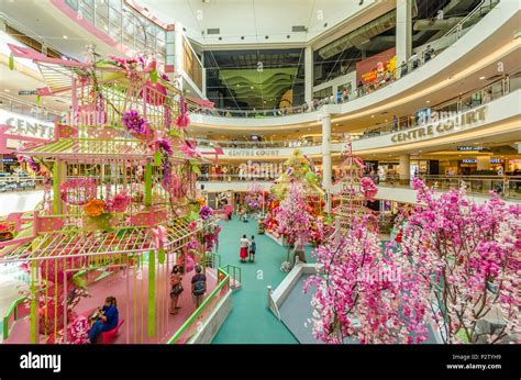 Kuala Lumpur Malaysia February Chinese New Year Decoration