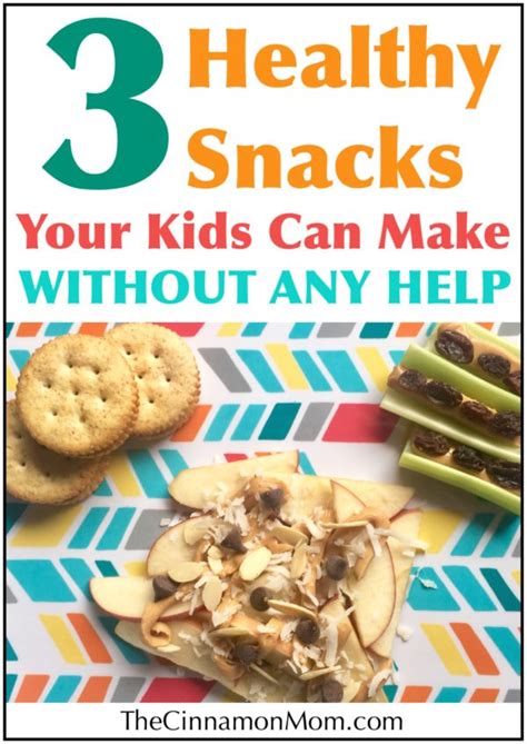 3 Healthy Snacks Your Kids Can Make Without Any Help