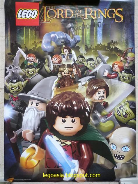 Lego Asia Lego Lord Of The Rings Promotion Posters 2012