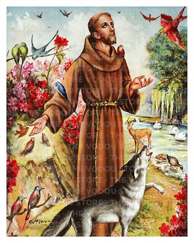 Joined on february 14, 2012. Chromo - St. Francis of Assisi : The Vodou Store