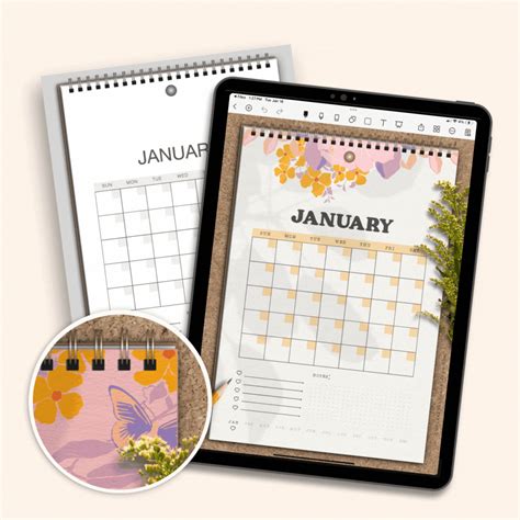 Digital Calendar Templates Cupcakes And Haystacks