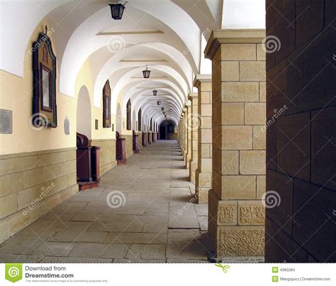 Courtyard Of The Monastery Stock Photo Image Of Cracow 4360284