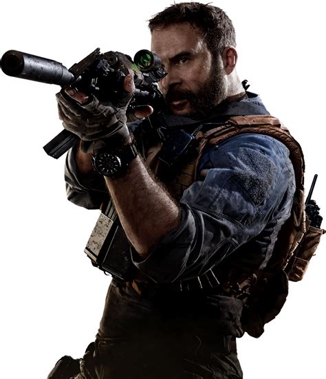 Call Of Duty Modern Warfare Captain Price Render By Outlawninja On
