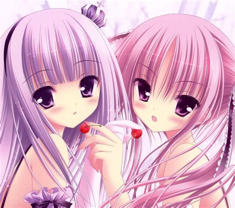Pink Anime Wallpaper Pc Anime Girl Pink Hair Cherry Blossom Yae