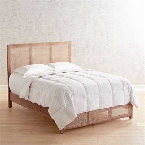 In terms of materials, it features a 100% natural rattan structure, a durable and light material that is particularly popular in rooms with an exotic and bohemian atmosphere. 13 Surprisingly Chic Pier 1 Buys | Rattan bed frame, Bed ...