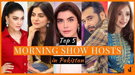 Top 5 Morning Show Hosts Of Pakistan Showbiz And Fashion