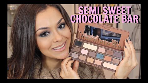 Too Faced Semi Sweet Chocolate Bar First Impression Tutorial