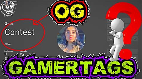Why Are Og Gamertagsnames So Sought After In Gaming 💀💫 Youtube