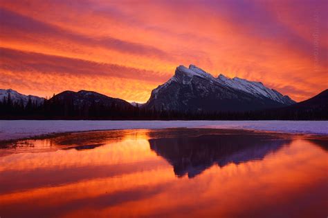 Nature Photographyca Vermillion Lakes Canada The Mild Spell