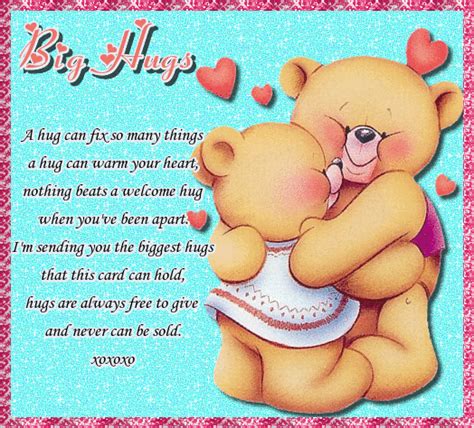 Big Hugs For You Free Hug Month Ecards Greeting Cards 123 Greetings