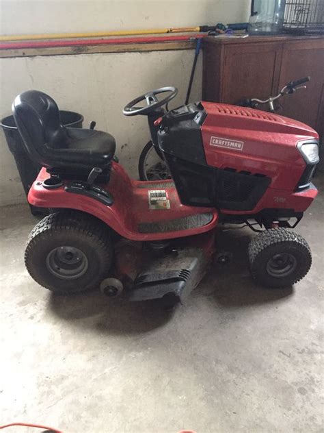 Craftsman Lawn Mower T2200 At Craftsman Tractor