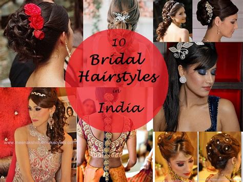 Leaving hair down is a perfect match to a saree though there are times you want to look more unique and classically beautiful. 10 Best Indian Bridal Hairstyles for Long Hair