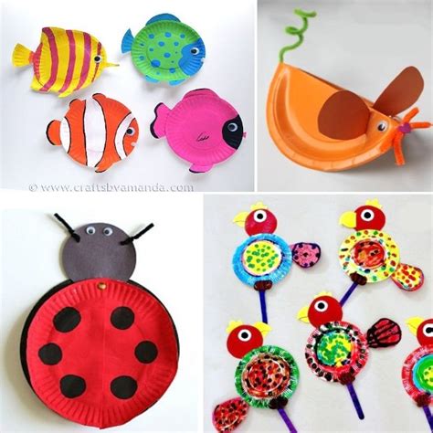 Animal Paper Plate Crafts | Paper plate animals, For kids and Crafts