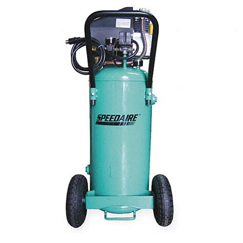 Speedaire Oil Lubricated 20 Gal Portable Air Compressor 2mlw4