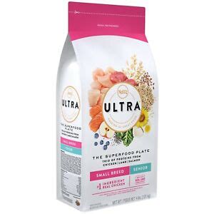 Formulas specializing in smaller breeds exist precisely because of these factors, and we highly recommend choosing one for your miniature furry friend. Nutro ULTRA Small Breed Senior Dry Dog Food with a Trio of ...