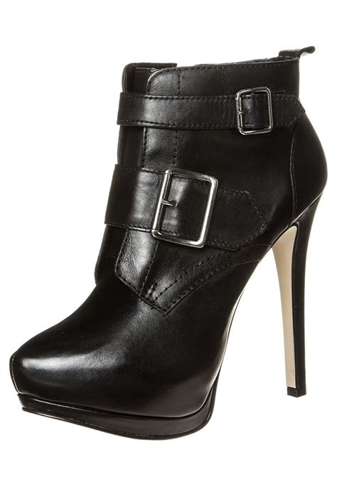 Buffalo Bottines à talons hauts - noir