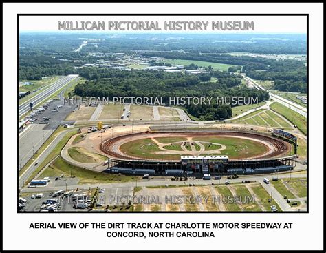 This is a real dirt track where you can attend races in person, adding even more depth to the charlotte name in this game. Aerial view of the Dirt Track at Charlotte Motor Speedway ...