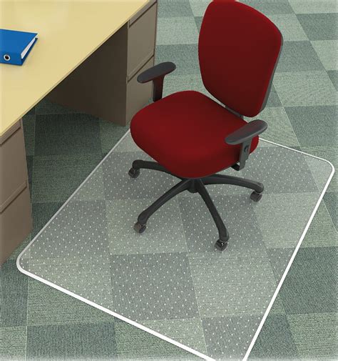 I decided to do this after. Under Chair Mat Q-CONNECT, carpet protection, 120x90cm ...