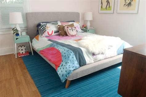 Budget blinds' blackout shades are available in the latest fabrics, playful fun colors. 29th Avenue Bedroom Makeover with Trilight Blackout Shades ...