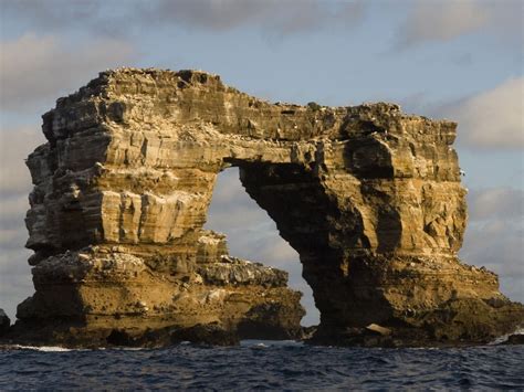 One of the best places in the world for diving : Darwin Arch, Darwin Island, Galapagos Islands, Ecuador ...