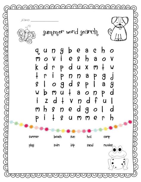 This cute christmas freebie includes 8 color by sight word pictures. 1st Grade Word Search - Best Coloring Pages For Kids ...