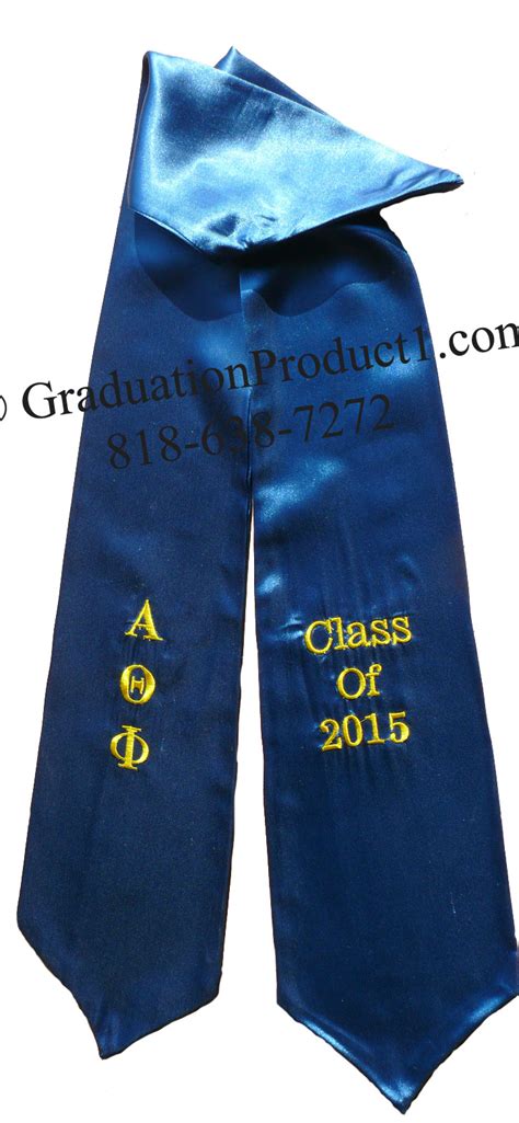 Alpha Theta Phi Greek Graduation Stoles And Sashes From